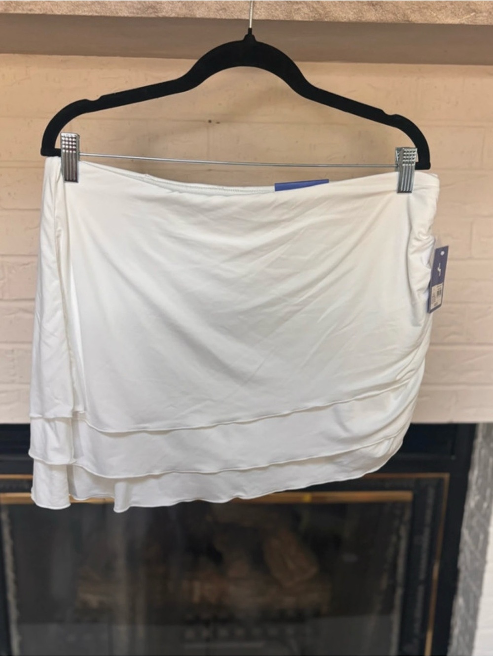 JoyLab White Layered Active Skort